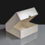 White Windowed Cake Boxes - 6x6x2"