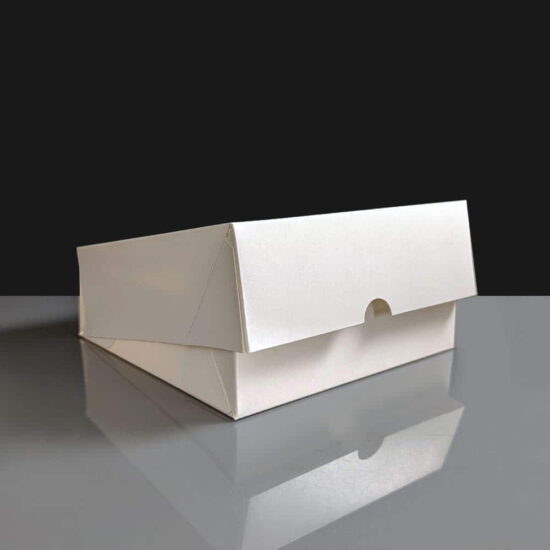 White Windowed Cake Boxes - 6x6x2" White Windowed Cake Boxes - 6x6x2"