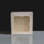 White Windowed Cake Boxes - 6x6x2"