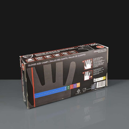 Large Black Gloves Powder Free Nitrile Large Black Gloves Powder Free Nitrile