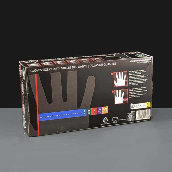 Black Gloves Powder Free Nitrile - Medium Black Gloves Powder Free Nitrile - Medium