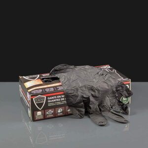 Black Nitrile Gloves - Powder Free - Medium