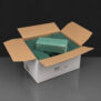 Green C-Fold Paper Towel Full Box