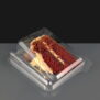 Clear Hinged Cake Wedge