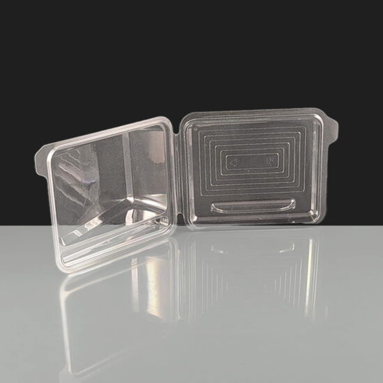 Clear Plastic Hinged Cake Wedge Plastic Hinged Cake Wedge