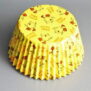 Yellow "Happy Easter" Cupcake or Muffin Cases