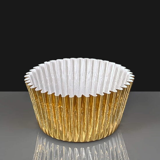 E139 - Gold Cupcake or Muffin Cases 