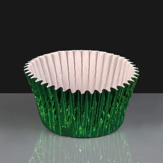 E/0943- Green Cupcake or Muffin Cases 
