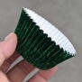 E/0943- Green Cupcake or Muffin Cases 