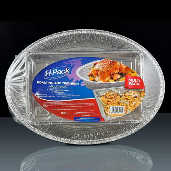 Oval Disposable Foil Roaster 45 x 36 x 9cm Oval Disposable Foil Roaster 45 x 36 x 9cm