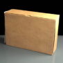 Kraft Windowed 6 Cupcake Boxes