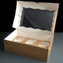 Kraft Windowed 6 Cupcake Boxes