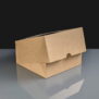 Kraft Windowed Cake Boxes - 6x6x3"
