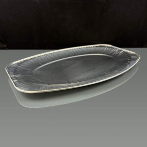 43cm Oval Plain Foil Platter