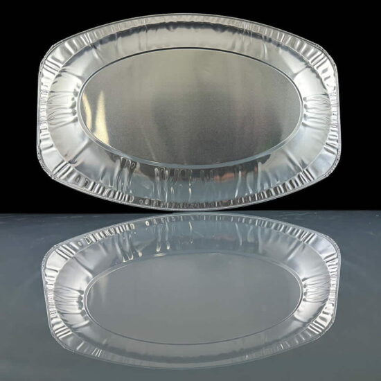 43cm Oval Plain Foil Platter 43cm Oval Plain Foil Platter