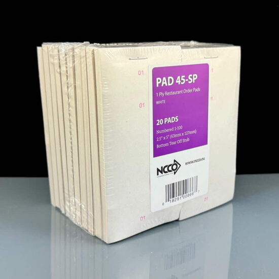 1ply Restaurant Food Order Pad - 2.5 x 5" 1ply Restaurant Food Order Pad - 2.5 x 5"