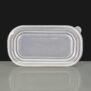 i2r Clear Rectangular Plastic Lids for 670ml Trays