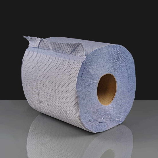 2 Ply Blue Centre Feed Blue Roll 2 Ply Blue Centre Feed Blue Roll