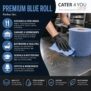 Blue roll features and benefits promotional
