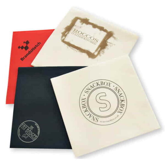 Bespoke Printed Napkins and Serviettes