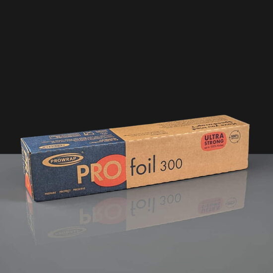 Premium Catering 18mu Thick Aluminium Foil 30cm x 75m