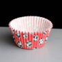 E912 - Cupcake or Muffin Cases with Footballs on