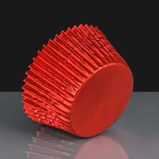 E/0920 -Red Metallic Cupcake or Muffin Cases E/0920 -Red Metallic Cupcake or Muffin Cases