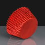 E/0920 -Red Metallic Cupcake or Muffin Cases 