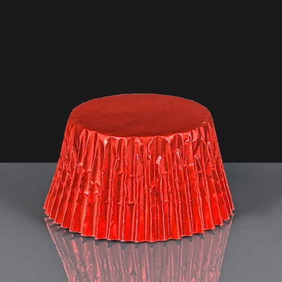 E/0920 -Red Metallic Cupcake or Muffin Cases E/0920 -Red Metallic Cupcake or Muffin Cases