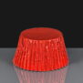 E/0920 -Red Metallic Cupcake or Muffin Cases 