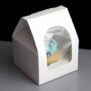 C/0602-CBD - Windowed Single Cupcake Boxes