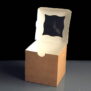 Kraft Windowed Single Cupcake Boxes Open