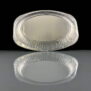 Small Foil Oval Platter