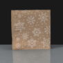 Kraft Snowflake 2 ply Christmas Napkins