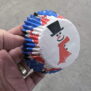 Santa & Rudolf Christmas Cupcake Cases