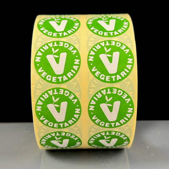 Green Vegetarian Labels