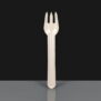 Vegware White Compostable Paper Fork