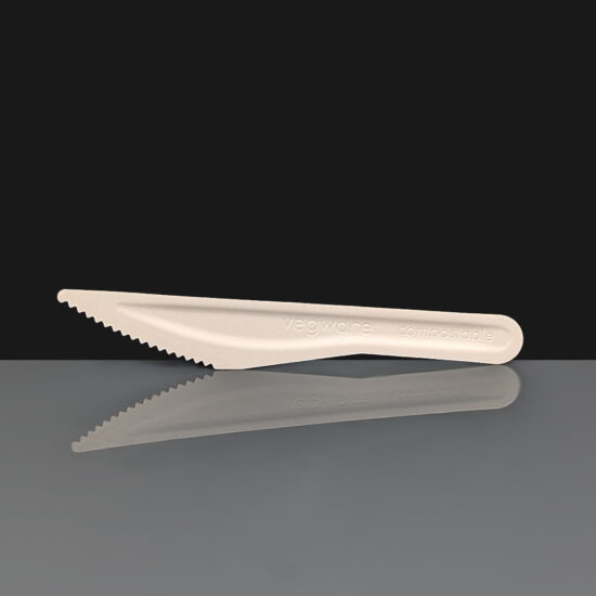 Vegware White Compostable Paper Knife Vegware White Compostable Paper Knife