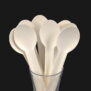 Vegware White Compostable Paper Teaspoons