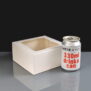 White Windowed Cake Boxes - 6x6x3"