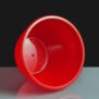 Red Plastic 2lb Pudding Basin