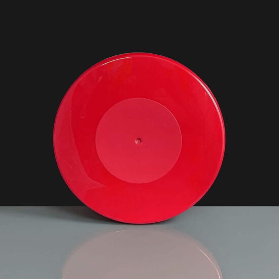Lid for Red Plastic 2lb Pudding Basin