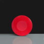 Lid for Red Plastic Half Pound Pudding Basin