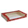 Premium Christmas Snowflake Flat Mince Pie Box