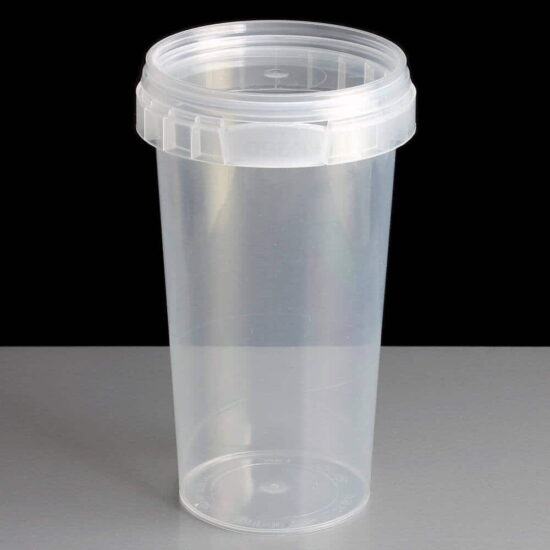 bb119-1ca-both Polycarbonate Champagne Flute - Upright 250ml Tamper Evident Container