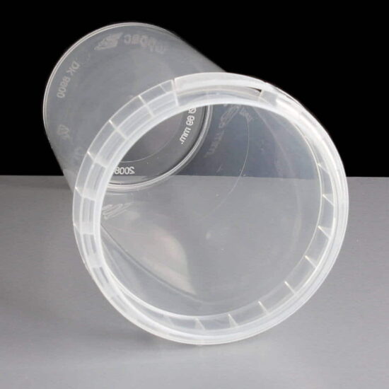 bb119-1ca-both Polycarbonate Champagne Flute - Upright 250ml Tamper Evident Container
