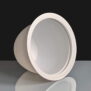x2013-190ml White Pudding Basin - Angled