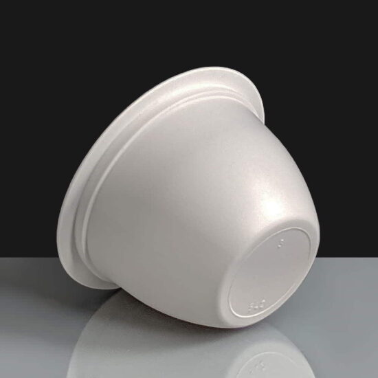 bb119-1ca-both Polycarbonate Champagne Flute - Upright x2013-190ml White Pudding Basin - Base