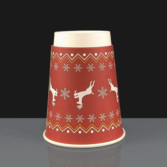 bb119-1ca-both Polycarbonate Champagne Flute - Upright xd04301xm 12oz Red Christmas Jumper Cup - Upside Down