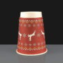 xd04301xm 12oz Red Christmas Jumper Cup - Upside Down